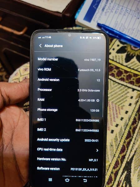 vivo s12 PTA prooved non repair all ok 1