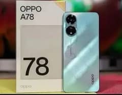 oppo A78 just Box open for sale