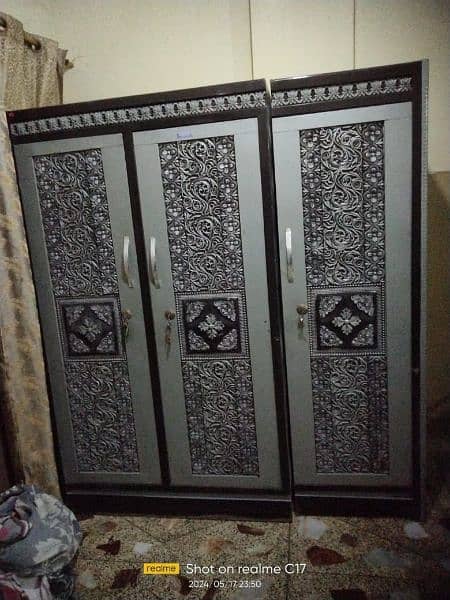 iron heavy bedroom set without matress in lalukhet 03112332537 3