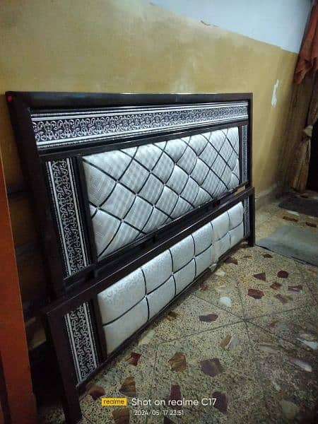 iron heavy bedroom set without matress in lalukhet 03112332537 6