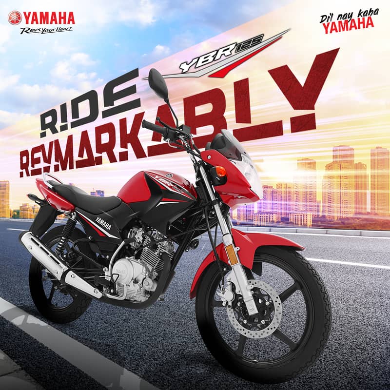 Yamaha YBR125, YBRG125, 2024, New 5