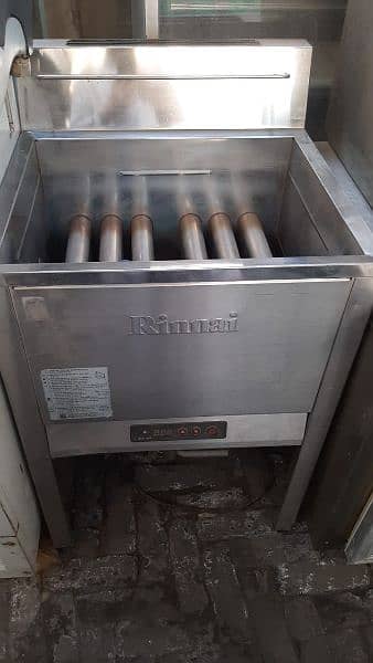 Double/Single Commercial Deep fryer gas & electric//Pizza oven 2
