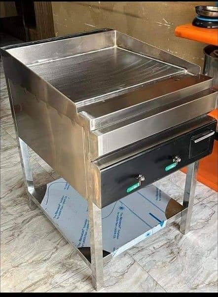 SB Kitchen Engineering/Gas. Grill/Hot plat/Pizza oven/Fryer/work table 1