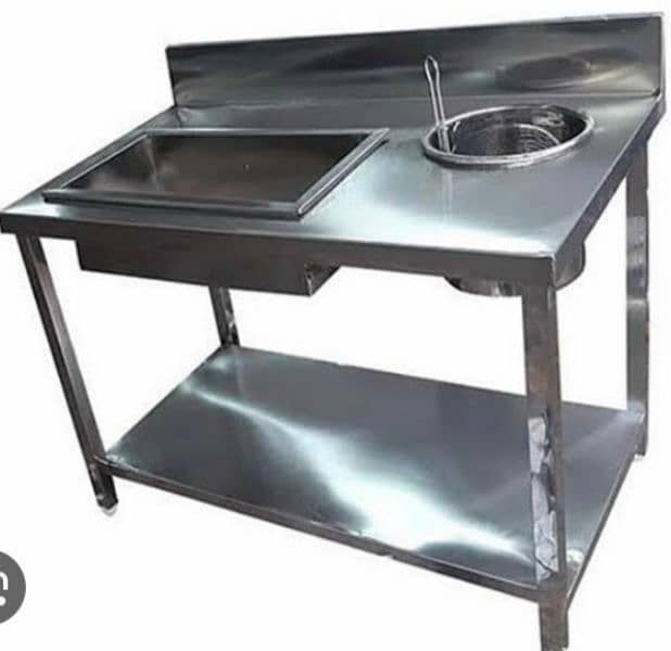 SB Kitchen Engineering/Gas. Grill/Hot plat/Pizza oven/Fryer/work table 9