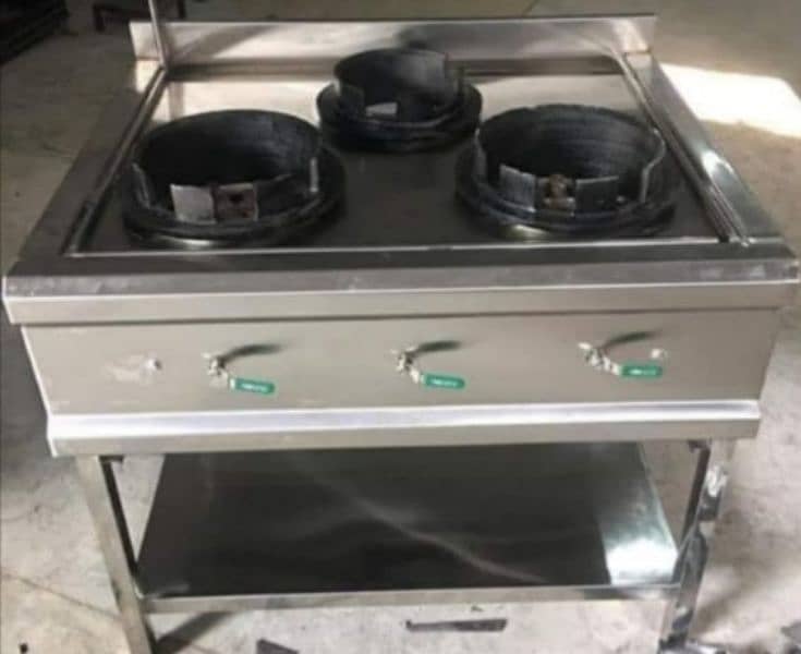 SB Kitchen Engineering/Gas. Grill/Hot plat/Pizza oven/Fryer/work table 10