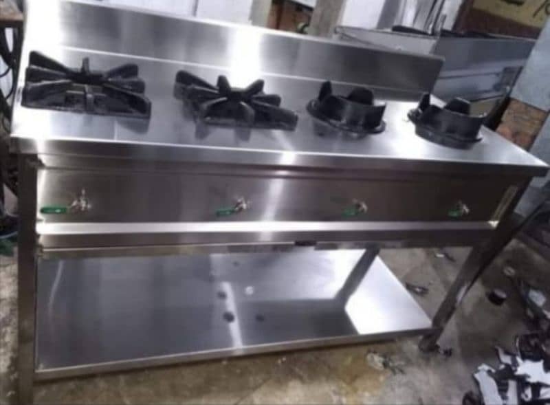 SB Kitchen Engineering/Gas. Grill/Hot plat/Pizza oven/Fryer/work table 11