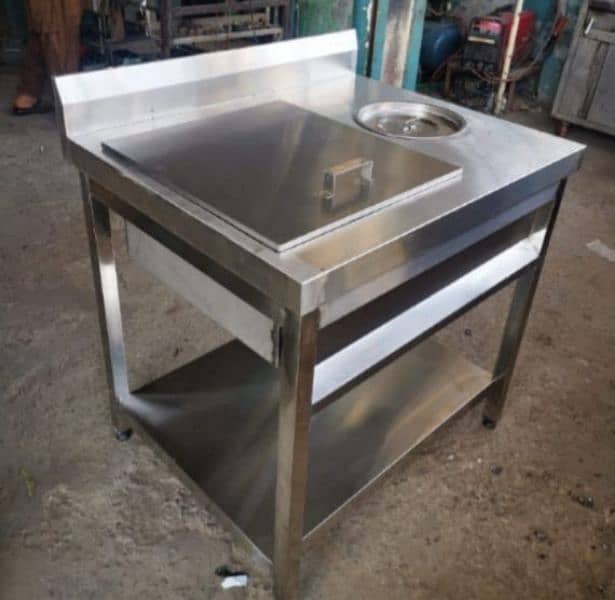 SB Kitchen Engineering/Gas. Grill/Hot plat/Pizza oven/Fryer/work table 19