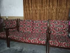 4 seater sofa set of taali wood 0