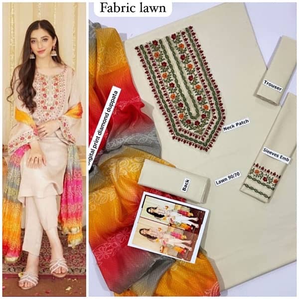 cotton lawn brended clothes best for summer 7