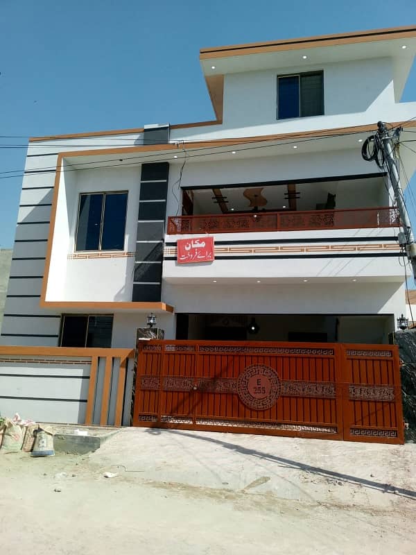 6 Marla Beautiful Corner Double Storey House For Sale 0