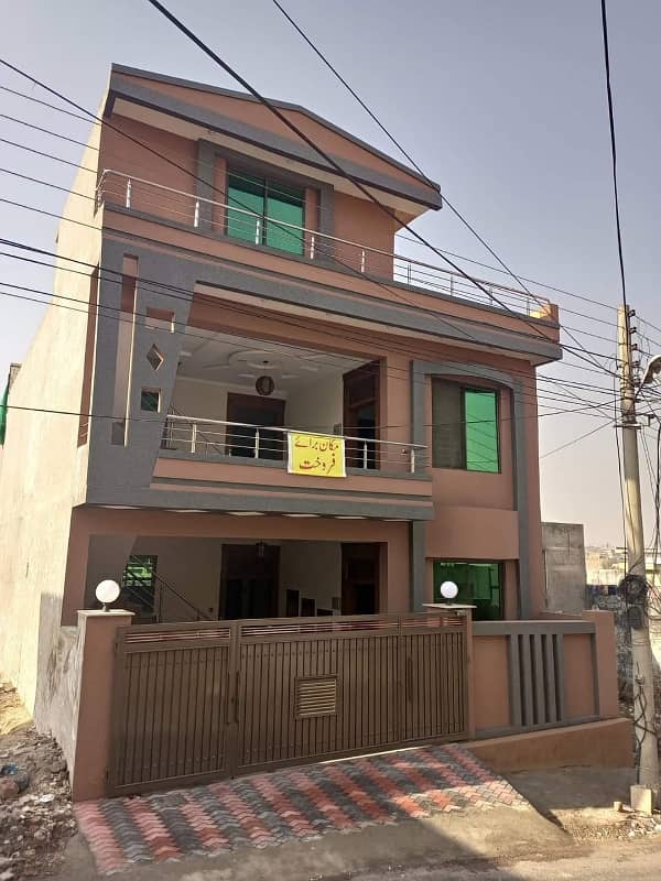 6 Marla Beautiful Double Storey House For Sale In Airport Housing Society Sector 4 Rawalpindi 0