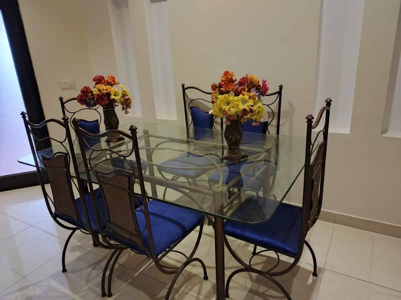 dinning table glass 6