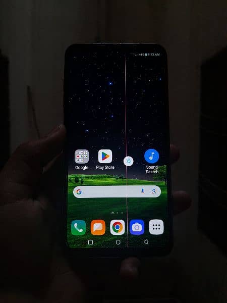 Lg V30 4gb 64gb approved. Front glass crack plus line. Waterproof. 11