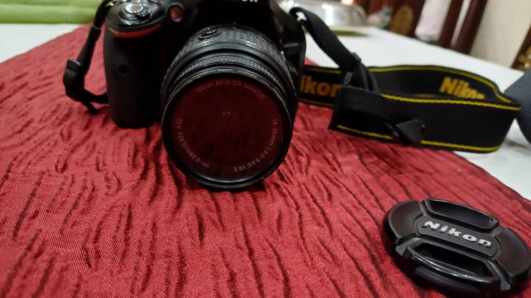 Nikon D5200+ 18-55mm Lense+ Charger+ Bag+ camera Box 4