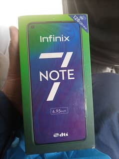 Infinix not 7 4)128 gb