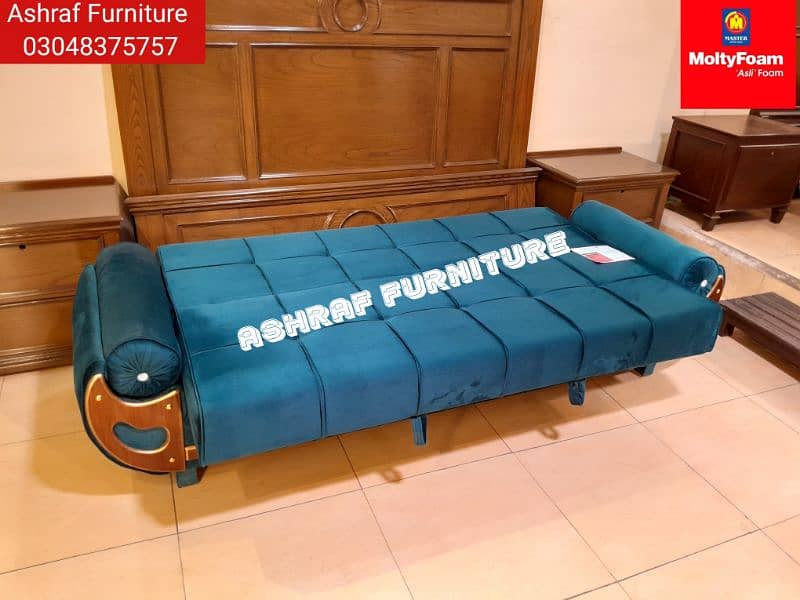 Sofa Combed|Chair set |Stool| L Shape |Sofa|Double Sofa Cum bed| Molty 4