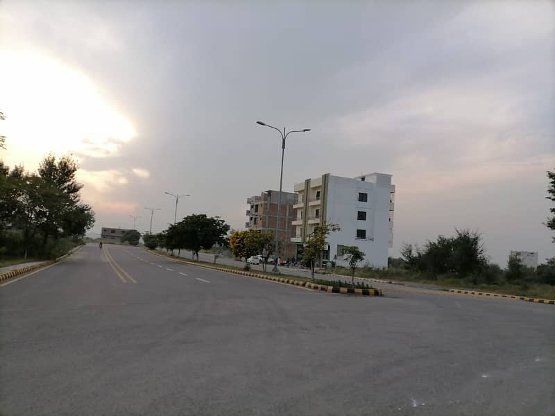 1 Kanal Residential Plot For Sale. In Engineers Co-operative Housing Society. ECHS Block G D-18 Islamabad. 9