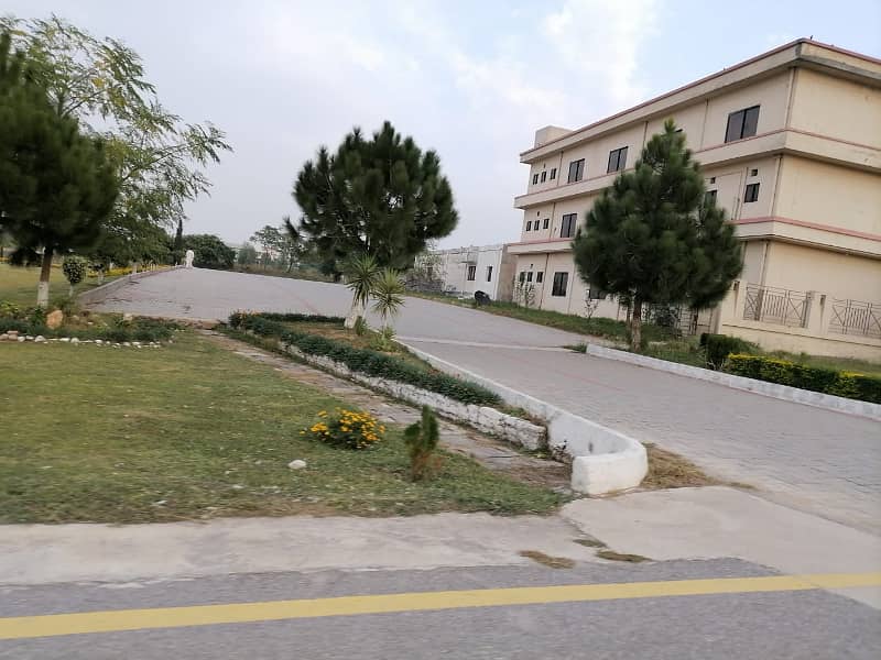 10 Marla Corner Residential Plot For Sale. In Engineers Co-operative Housing Society. ECHS Block M D-18 Islamabad. 3