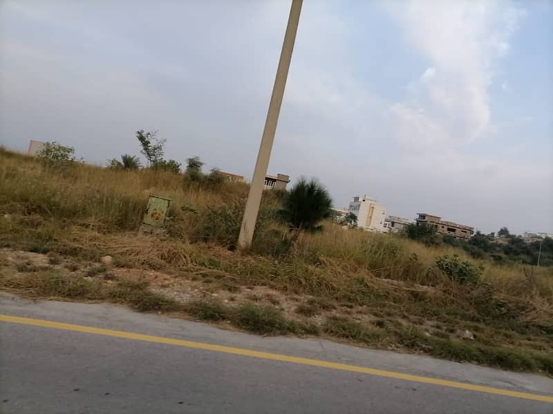 10 Marla Corner Residential Plot For Sale. In Engineers Co-operative Housing Society. ECHS Block M D-18 Islamabad. 14