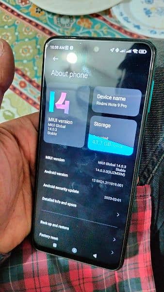 redmi Note 9 Pro fix Price 1