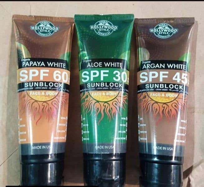 Sunblock pack of 3 0