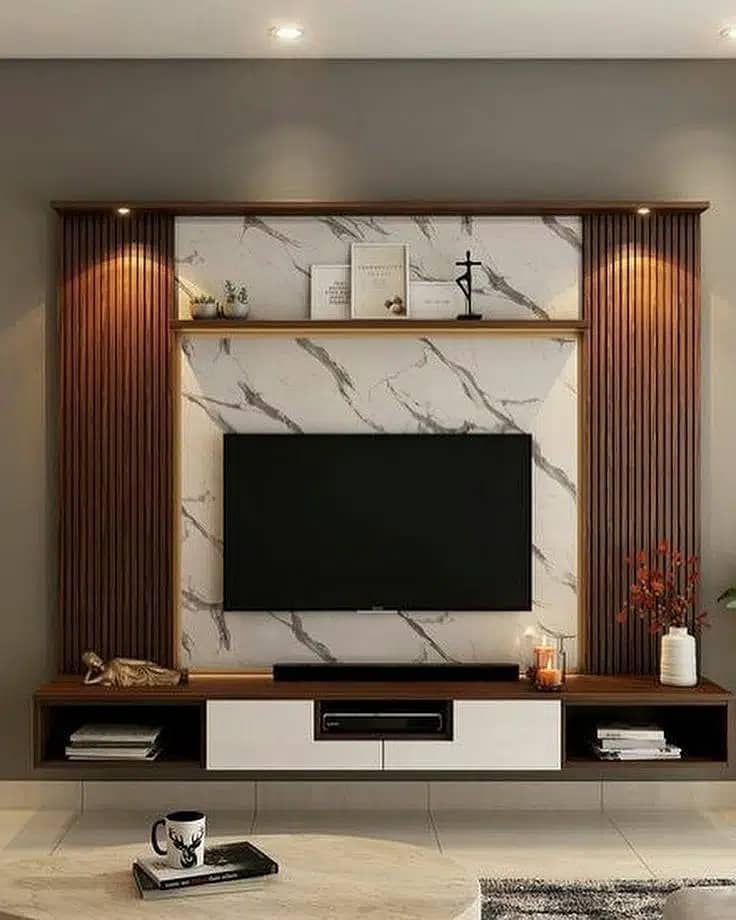 Media Wall/Cupboard/Wardrobes/Kitchen Cabinets/PVC Cabinets/home decor 2