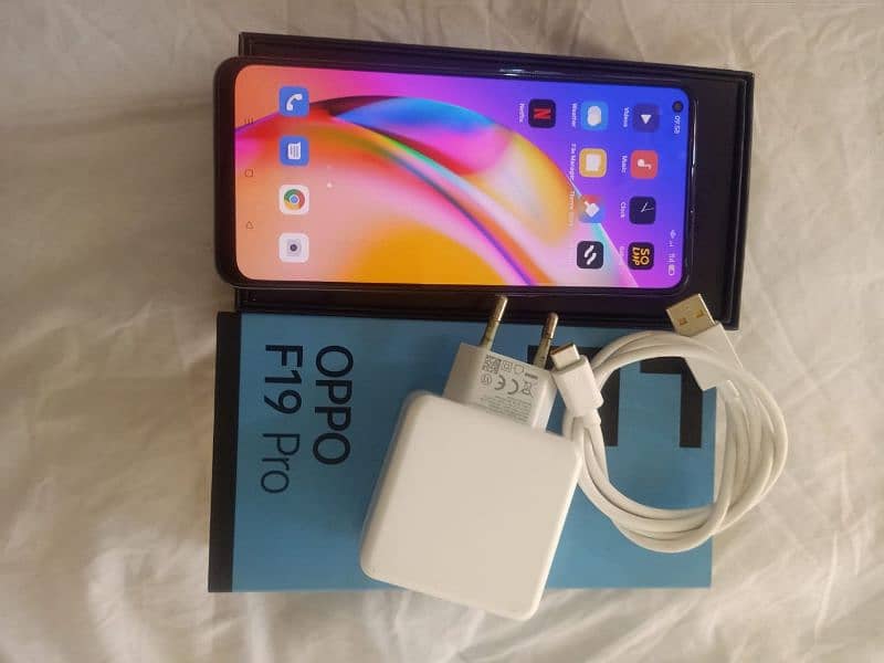 Oppo f19pro 8gb Ram 128 GB ROM full box 0319/3220/613 0