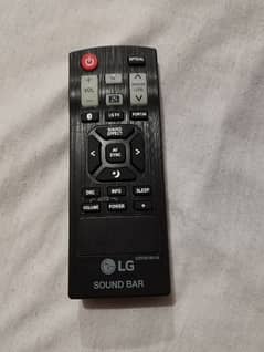 LG soundbar remote
