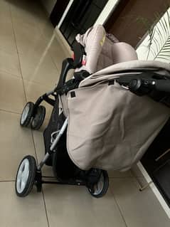 Graco baby stroller pram with car seat branded