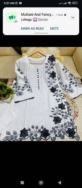 2 PC doria coton stched drees 4