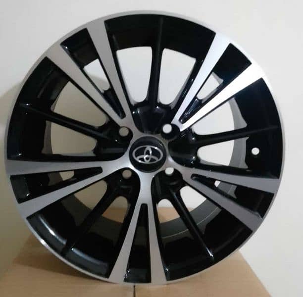 HS alloy rims Lahore. . . 1