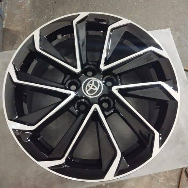 HS alloy rims Lahore. . . 0