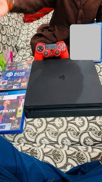 PS4 Slim 500gb with 5 game 2