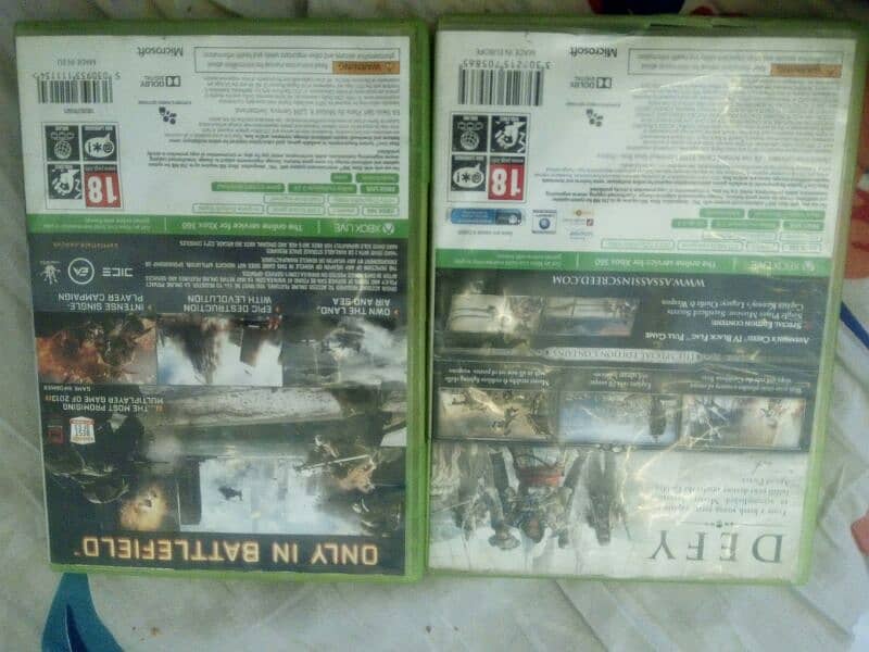 2 XBOX 360 gaming cd 3