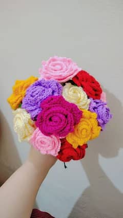Crochet Flowers totally handmade 0