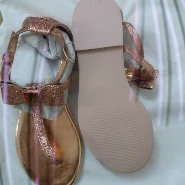 glitter mattelic sandals 2