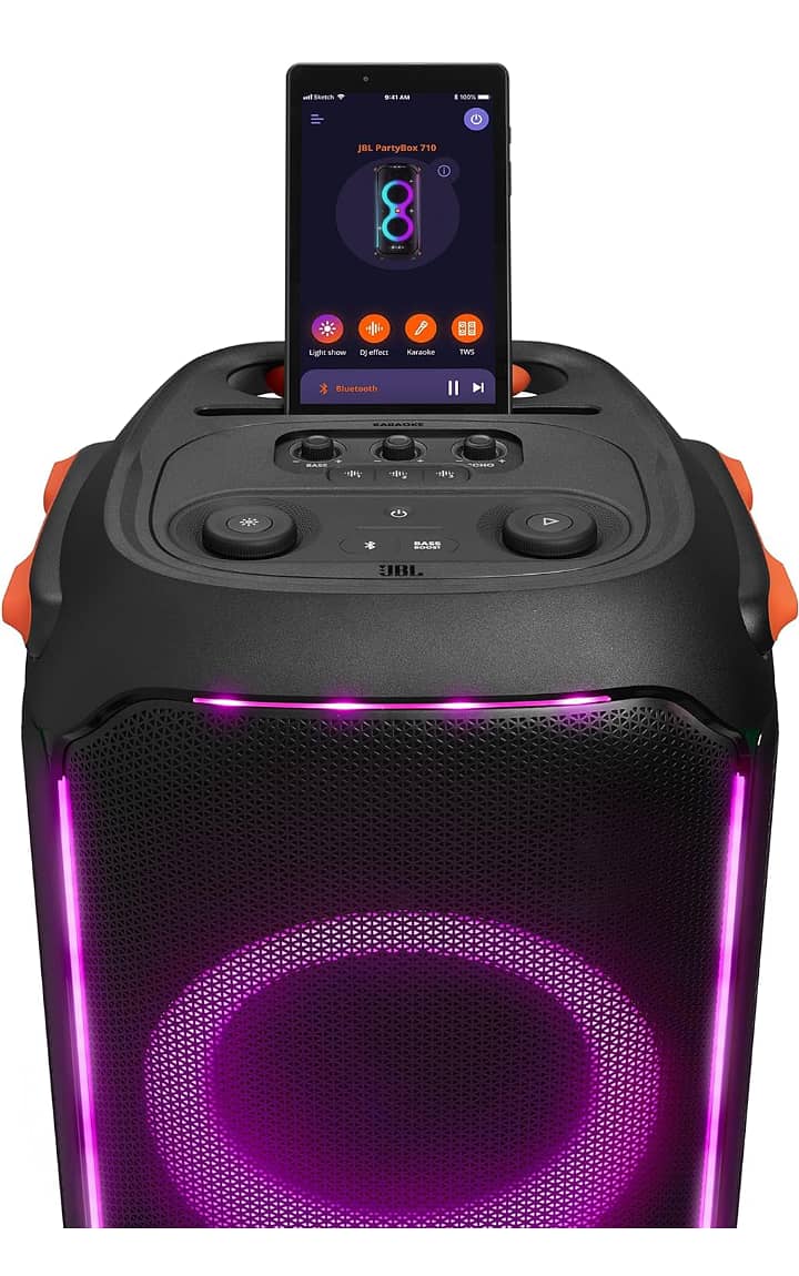 JBL Partybox 710 Portable Party Speaker with 800W RMS Powerful Sound - 2