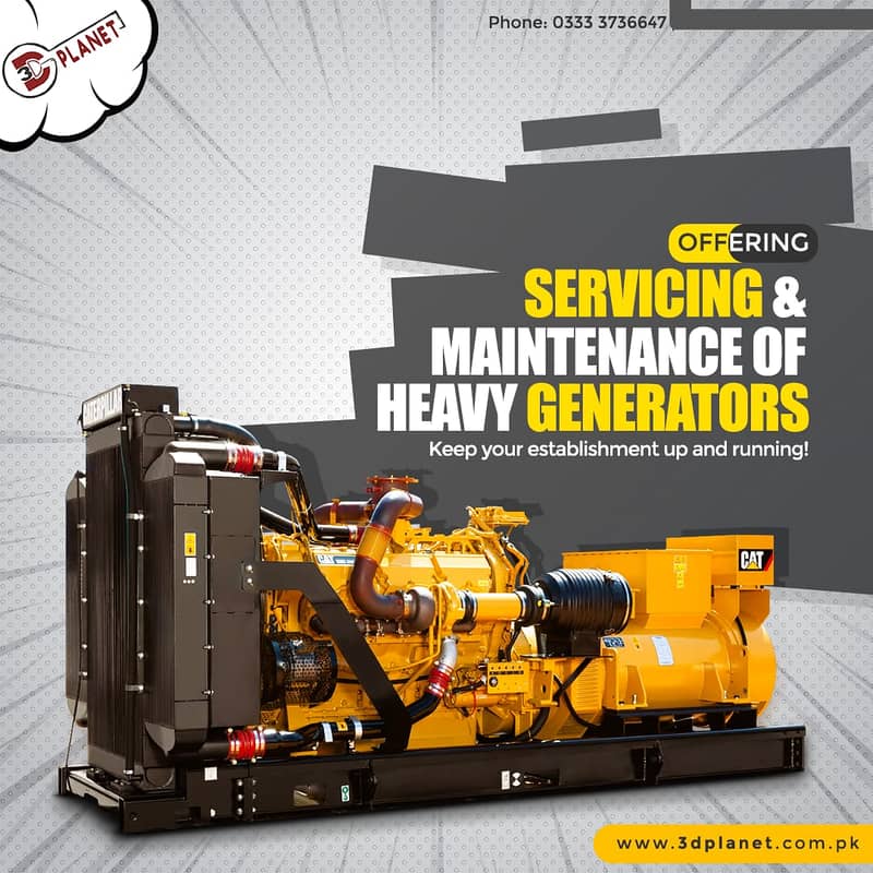 Generator Repair, Heavy Generator Maintenance, Diesel Generator Repair 0