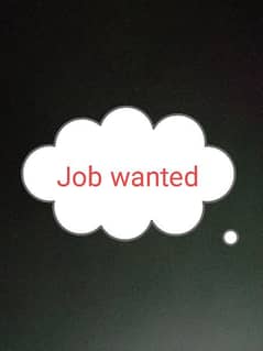 job wanted