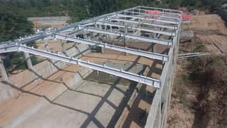 PEB steel structure shed/ marquee shed