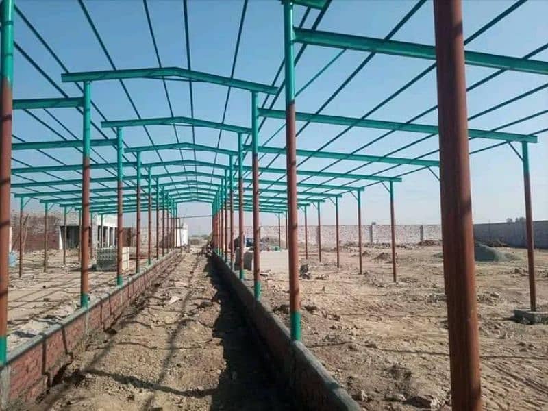 PEB steel structure shed/ marquee shed 3