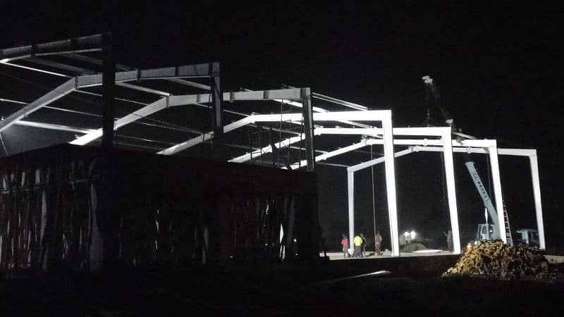 PEB steel structure shed/ marquee shed 18