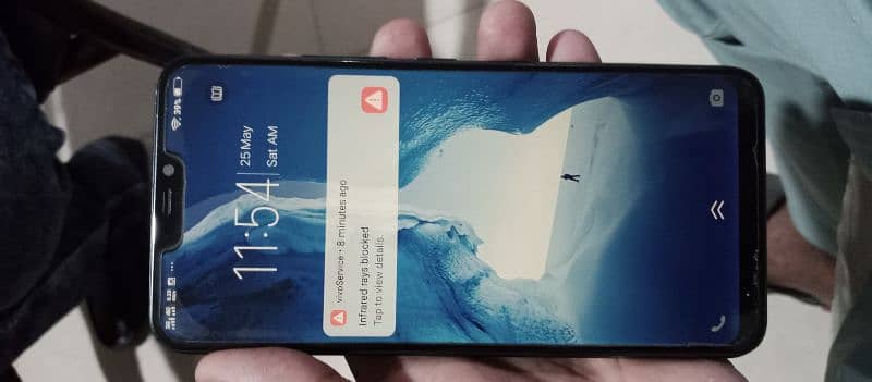 Vivo Y83 2021 6gb 128gb color black front camera not working 5