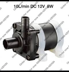 Mini water air cooler pump DC 12V, 8watt,  10L per min