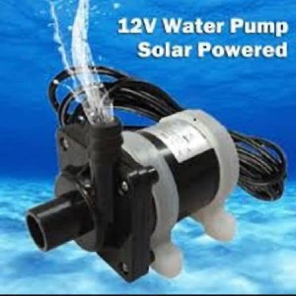 Mini water air cooler pump DC 12V, 8watt,  10L per min 3