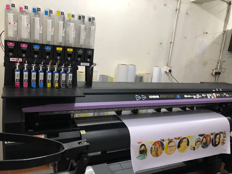 Mimaki CJV150 - 160 Print & Cut Printer Setup 5