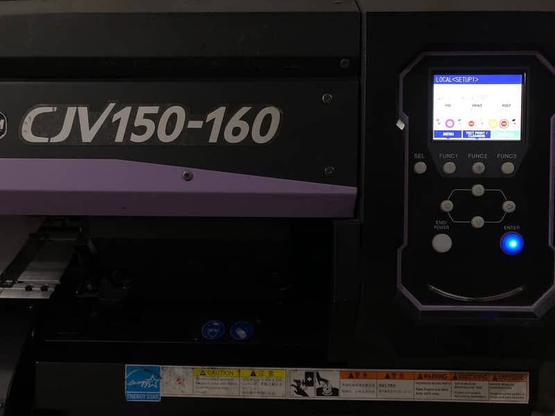 Mimaki CJV150 - 160 Print & Cut Printer Setup 7