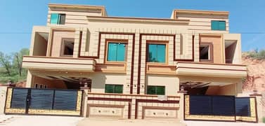 10 Marla Double Storey Double Unit Brand New House Available For Sale.