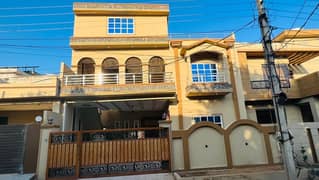 10 Marla Double Storey Double Unit Brand New House Available For Sale In Gulshan Abad.