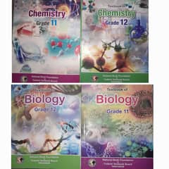 Federal Chemistry & biology text books ( 1st year + 2nd year)